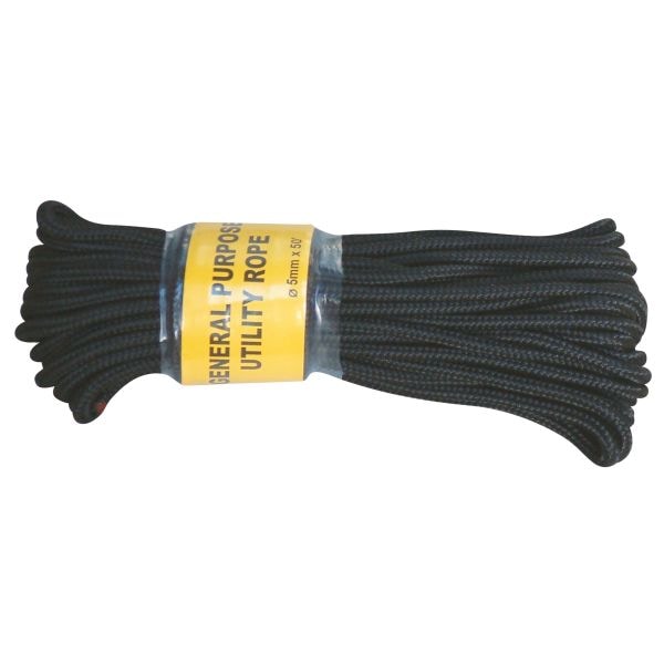 Commando rope black 5 mm, Commando rope black 5 mm, Rope, Accessories