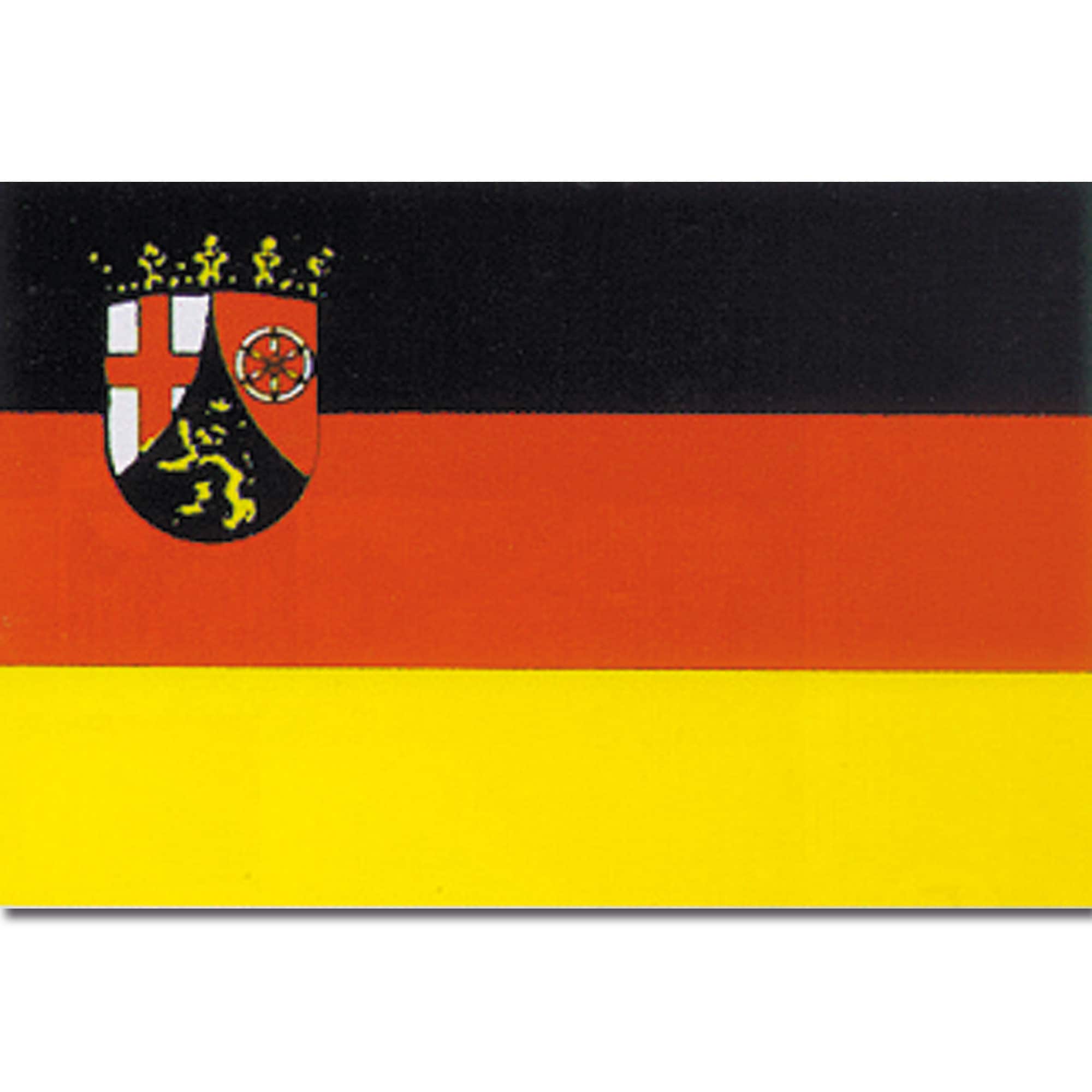 Flagge Bundesländer Querformat-Rheinland-Pfalz-60 x 90 cm-160 g/m²