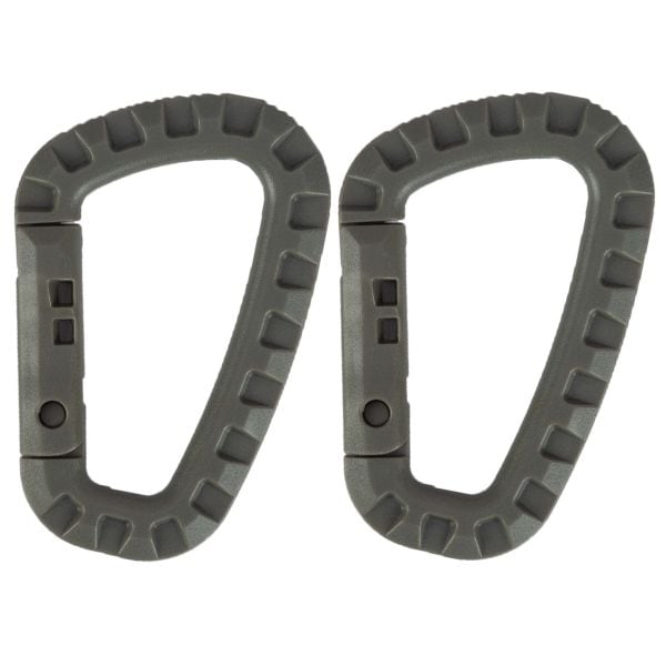 ABS Carabiner Plastic 2 pack foliage, ABS Carabiner Plastic 2 pack foliage, Accessories, Backpacks