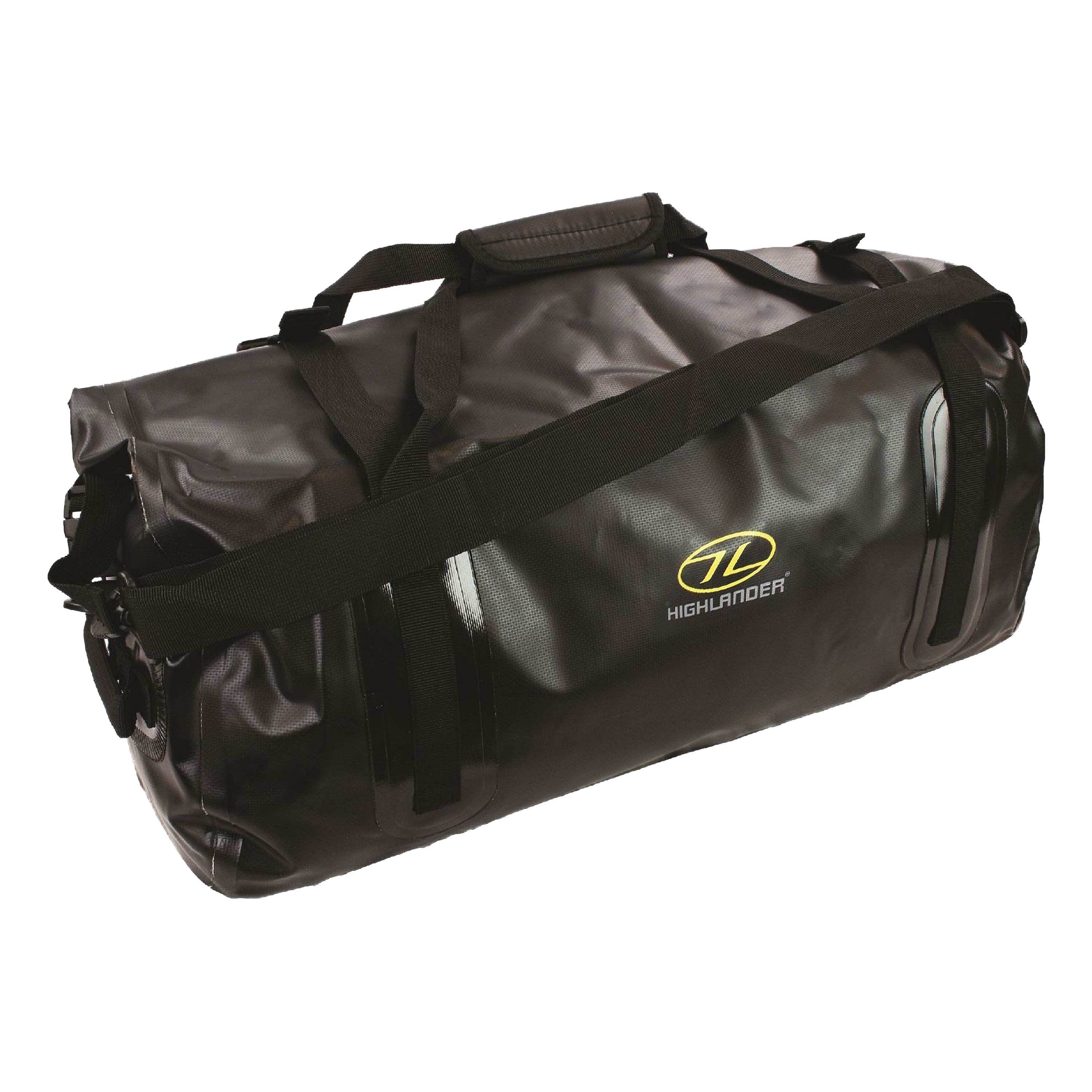 Highlander PVC Travel Bag Mallaig 35L black | Highlander PVC Travel Bag ...