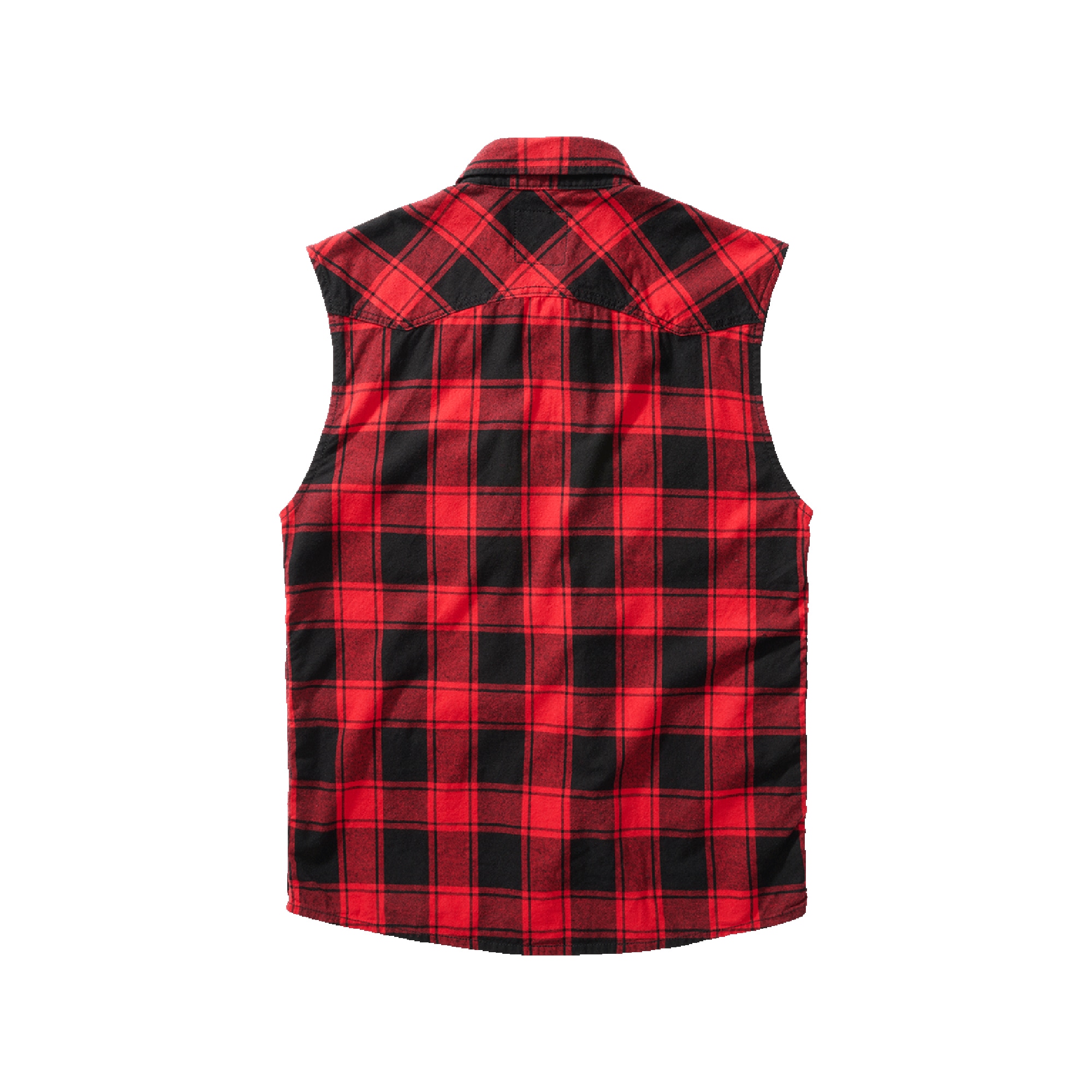 Shirt Check ASMC red/black Purchase the by Brandit Sleeveless