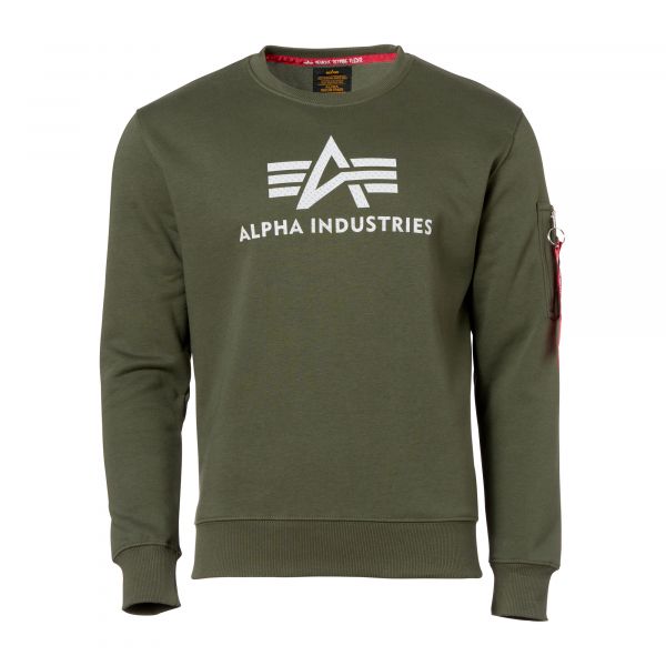 Purchase the Alpha Industries dark o Sweater Logo II Pullover 3D