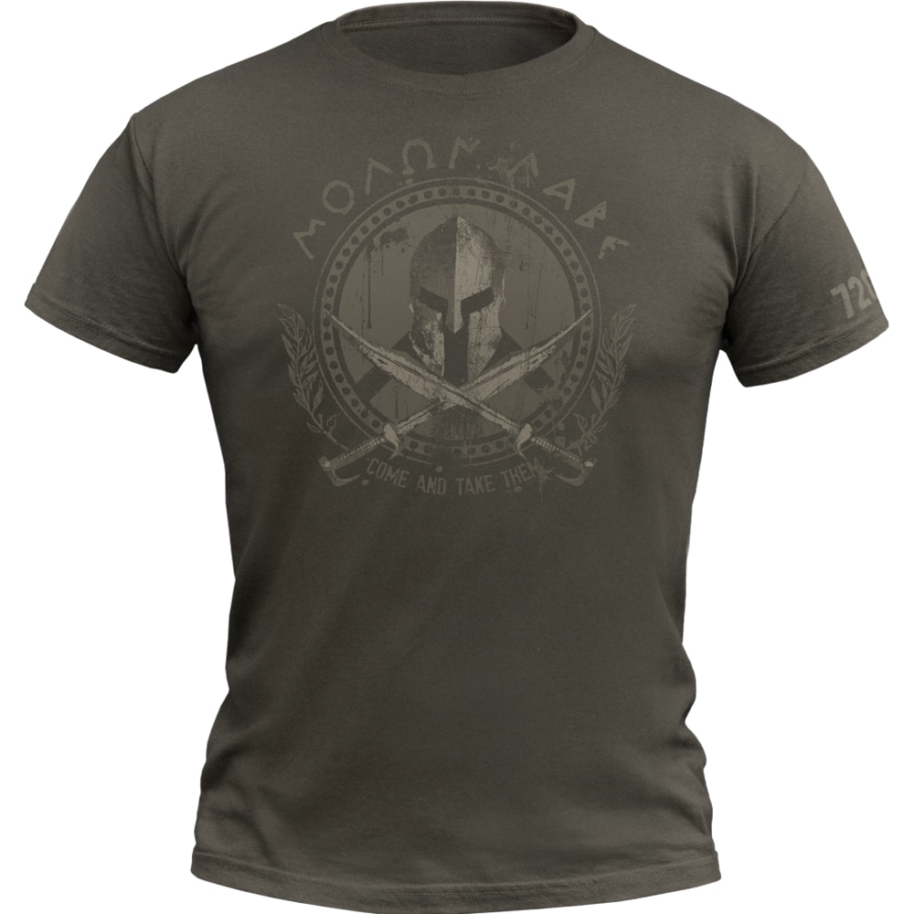 Purchase 720gear T-Shirt Molon Labe army olive by ASMC