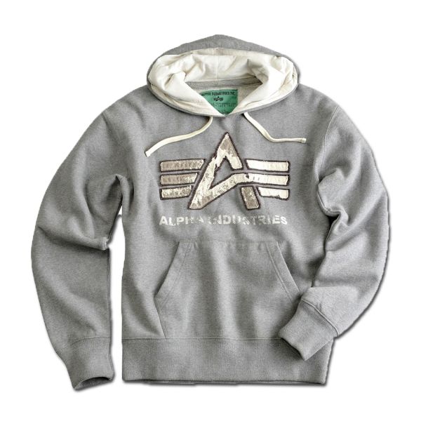 Alpha Hooded | Men Alpha Hoody Sweaters Industries Sweatshirt | Big Vintage Industries | | Clothing Hoody Vintage | A gray gray A Big Sweatshirts Sweatshirt
