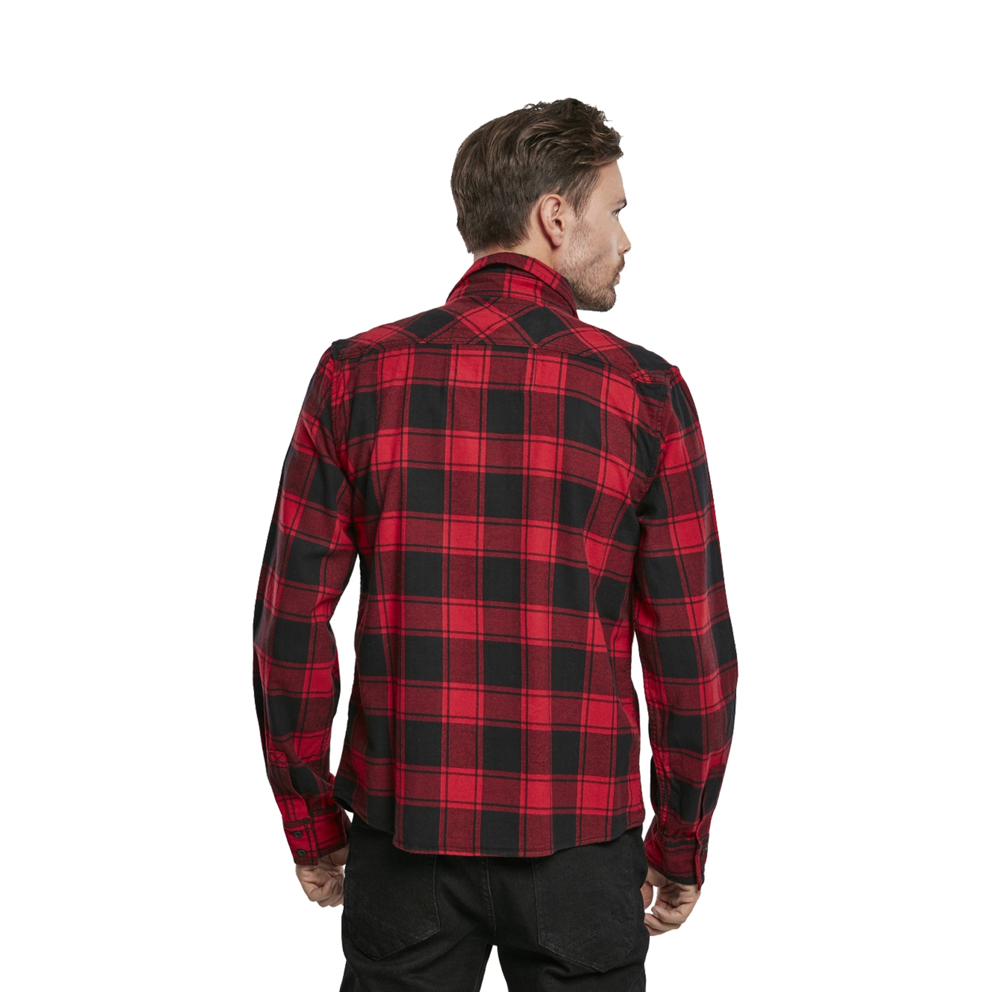 Purchase by the black Check ASMC red Shirt Brandit