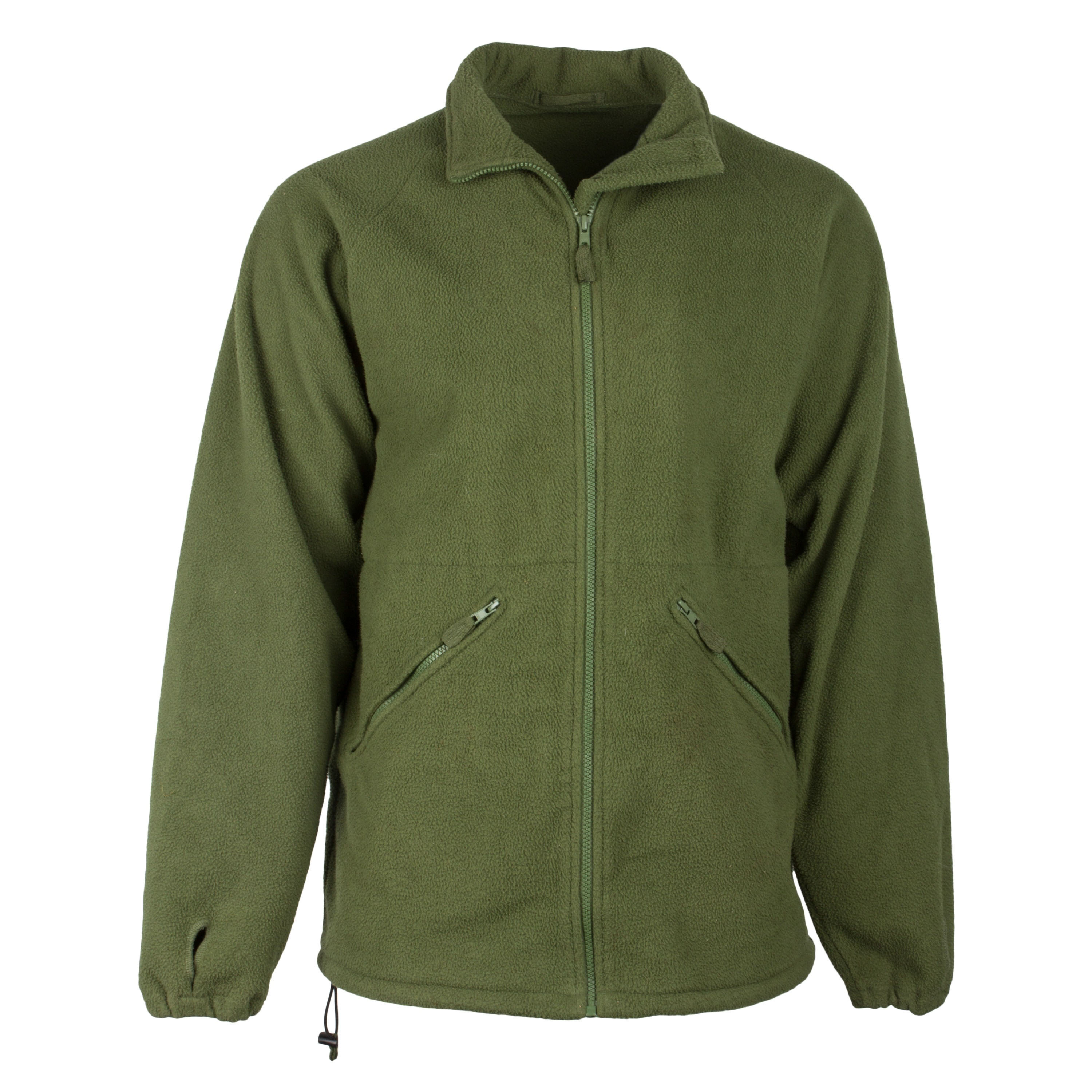 Purchase the British Fleece Jacket Used olive by ASMC
