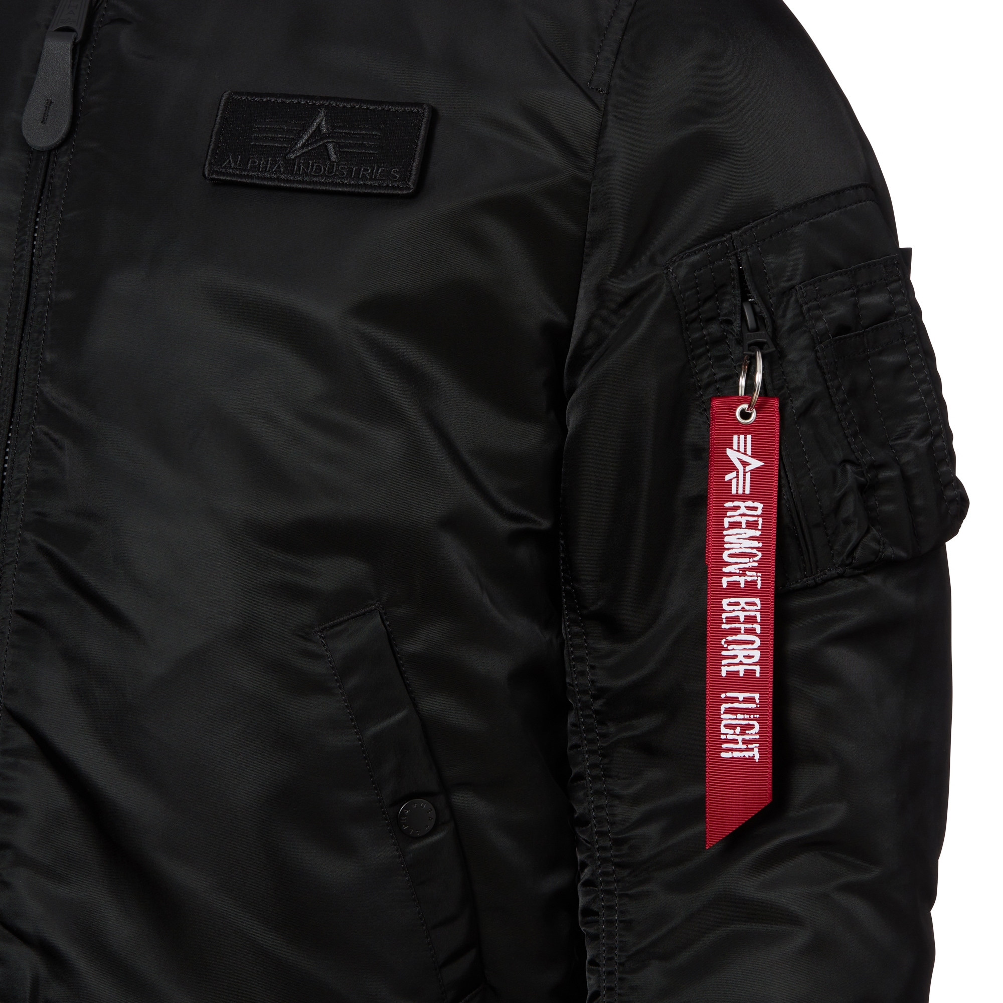 Alpha Industries Jacket MA-1 black/white | Jackets Jacket black/white Clothing Men ZH Jackets Print | | Back Back ZH Alpha Industries MA-1 | Print 