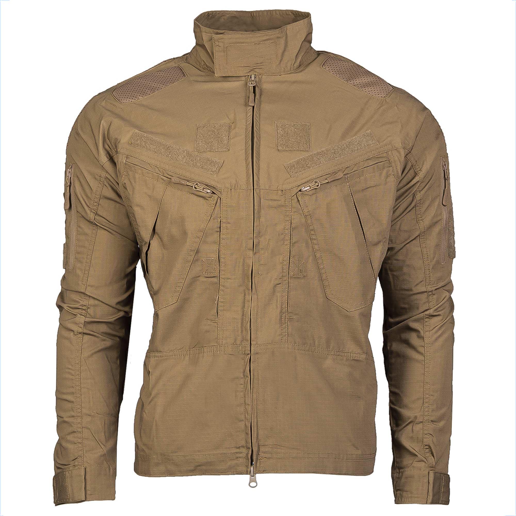 Purchase the Mil-Tec Combat Jacket Chimera dark coyote by ASMC
