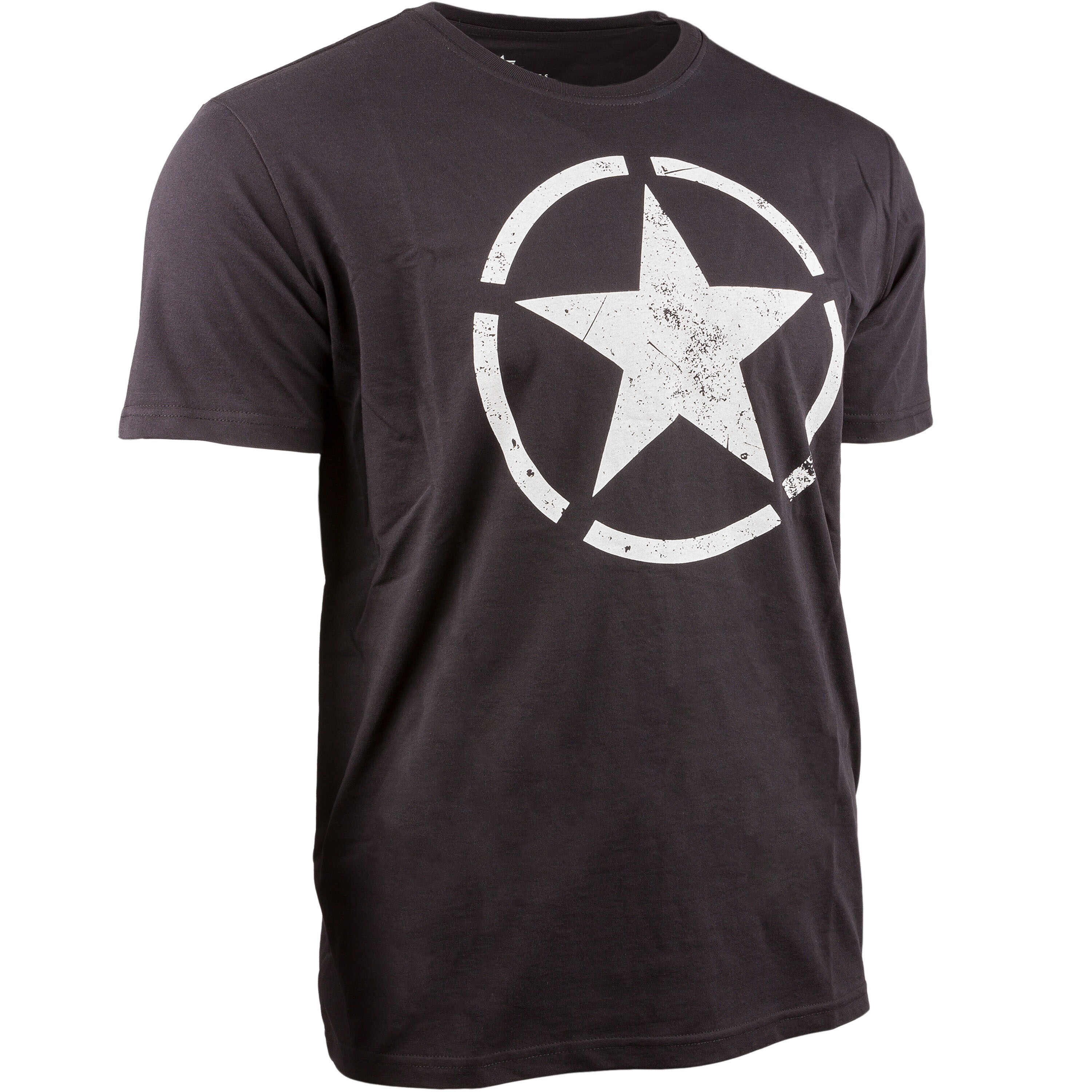 Men Alpha black Star Shirts black Clothing Star T-Shirt | T-Shirt | Industries Alpha | Industries | | Shirts