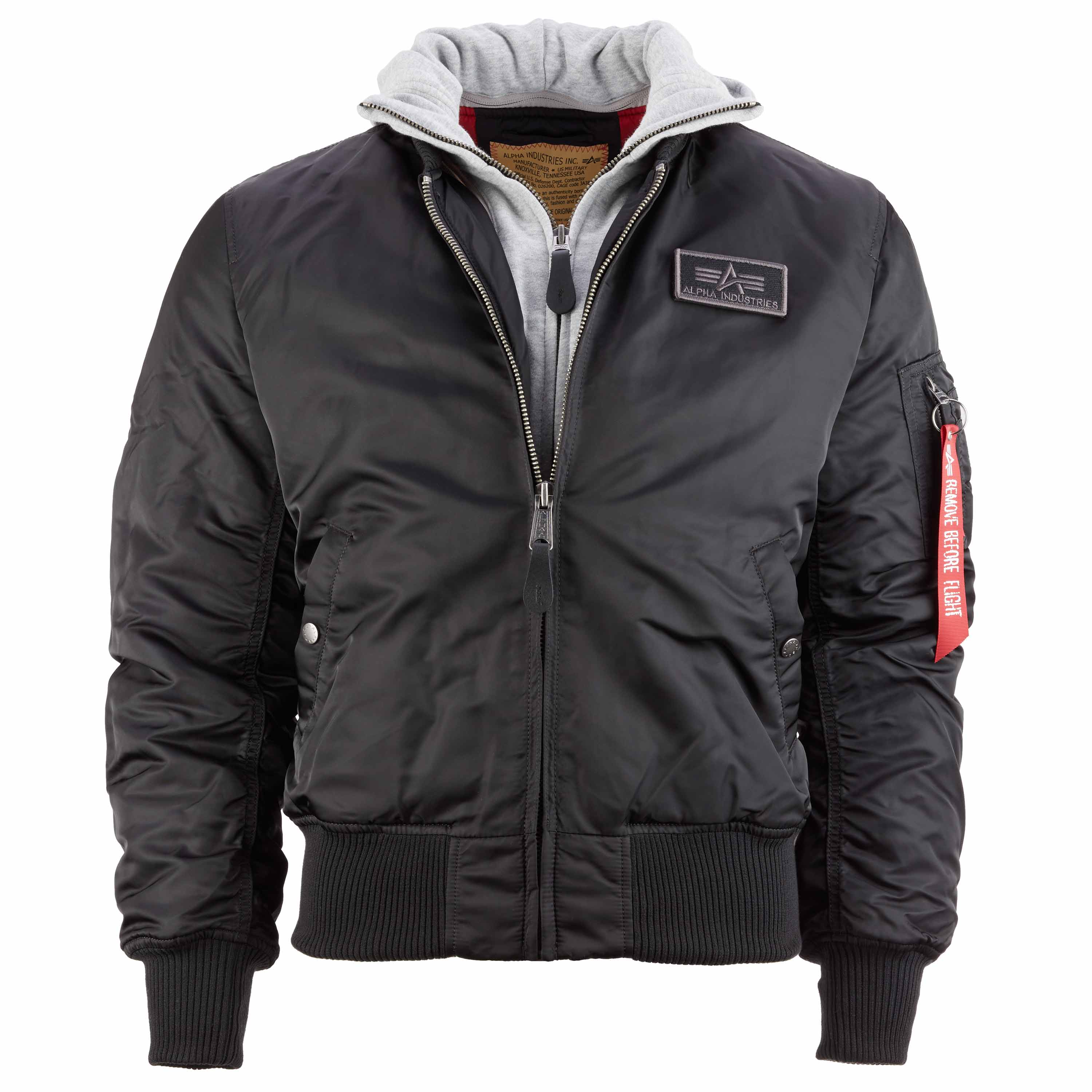 Purchase the Alpha Industries Jacket MA-1 D-Tec black by ASMC