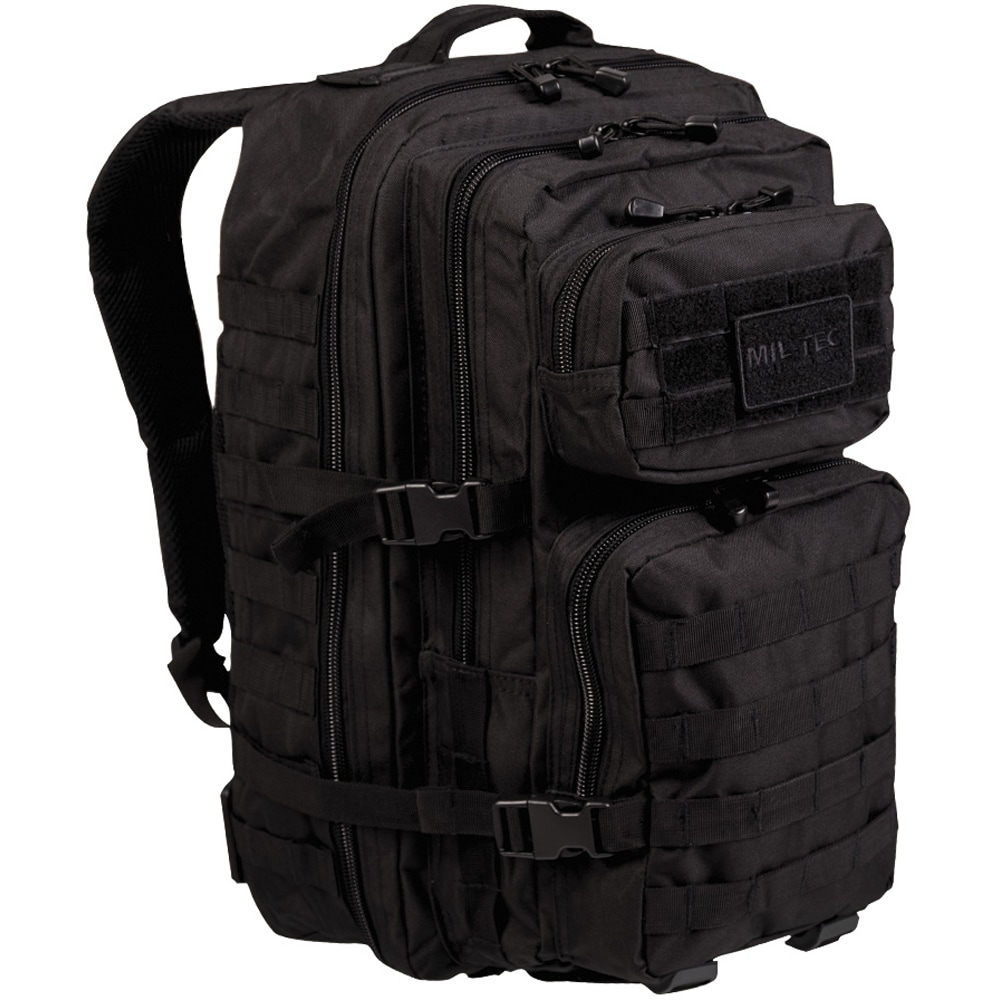 Mil-Tec Backpack US Assault Pack LG black, Mil-Tec Backpack US Assault  Pack LG black, Backpacks, Backpacks