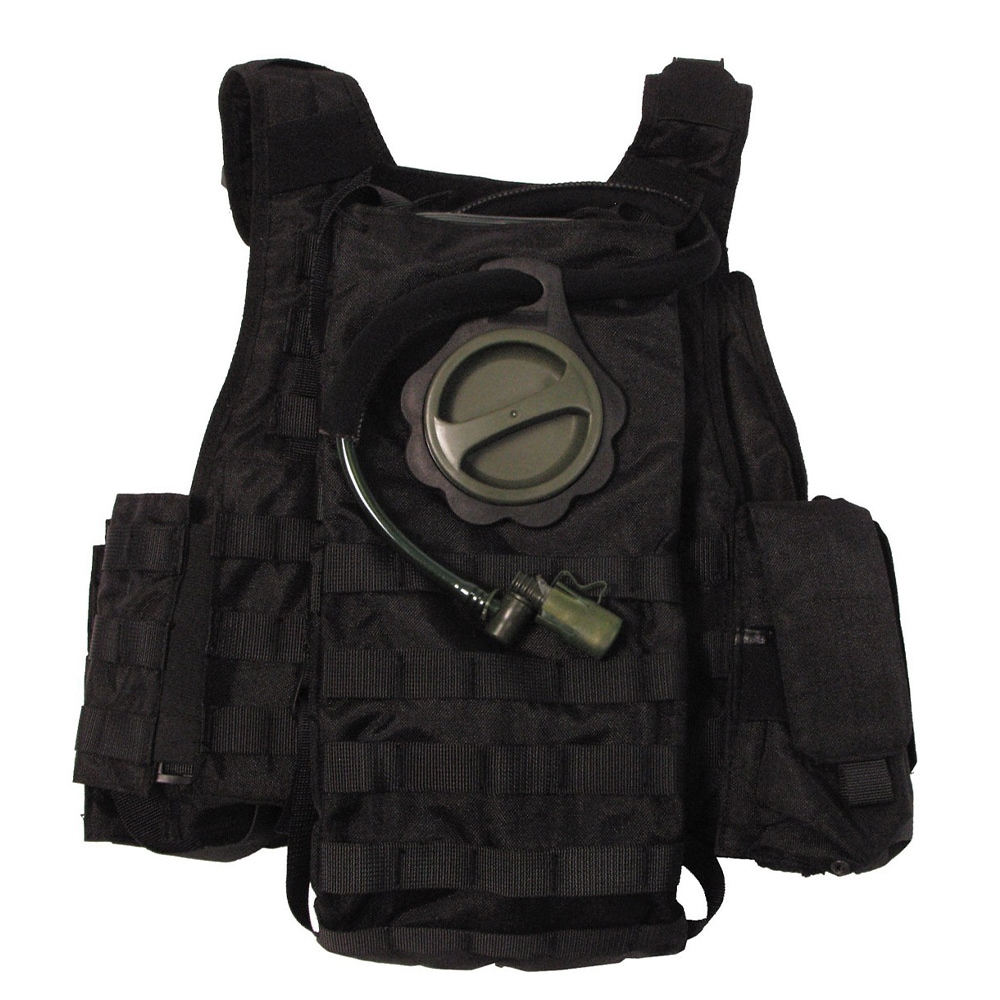 MFH Ranger Tactical Vest black  MFH Ranger Tactical Vest black