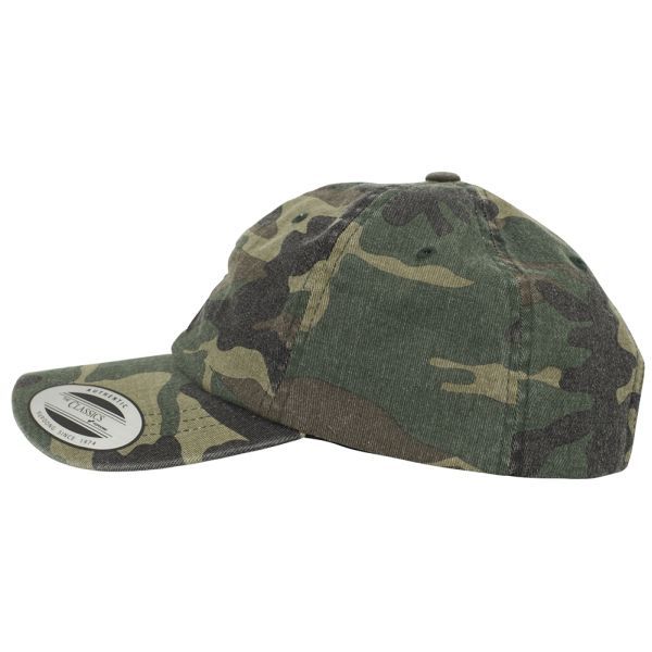 Purchase the Brandit Cap Low Profile Camo Washed woodland by ASM