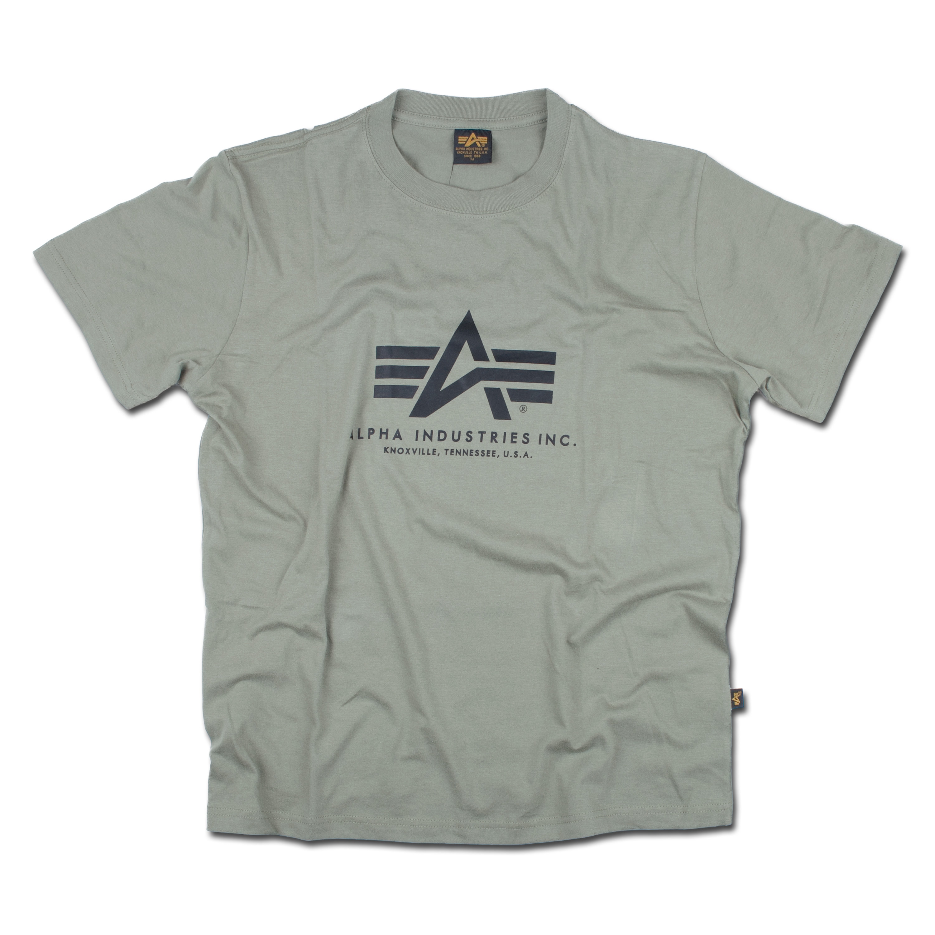 Purchase the Alpha Industries T-Shirt Basic olive by ASMC
