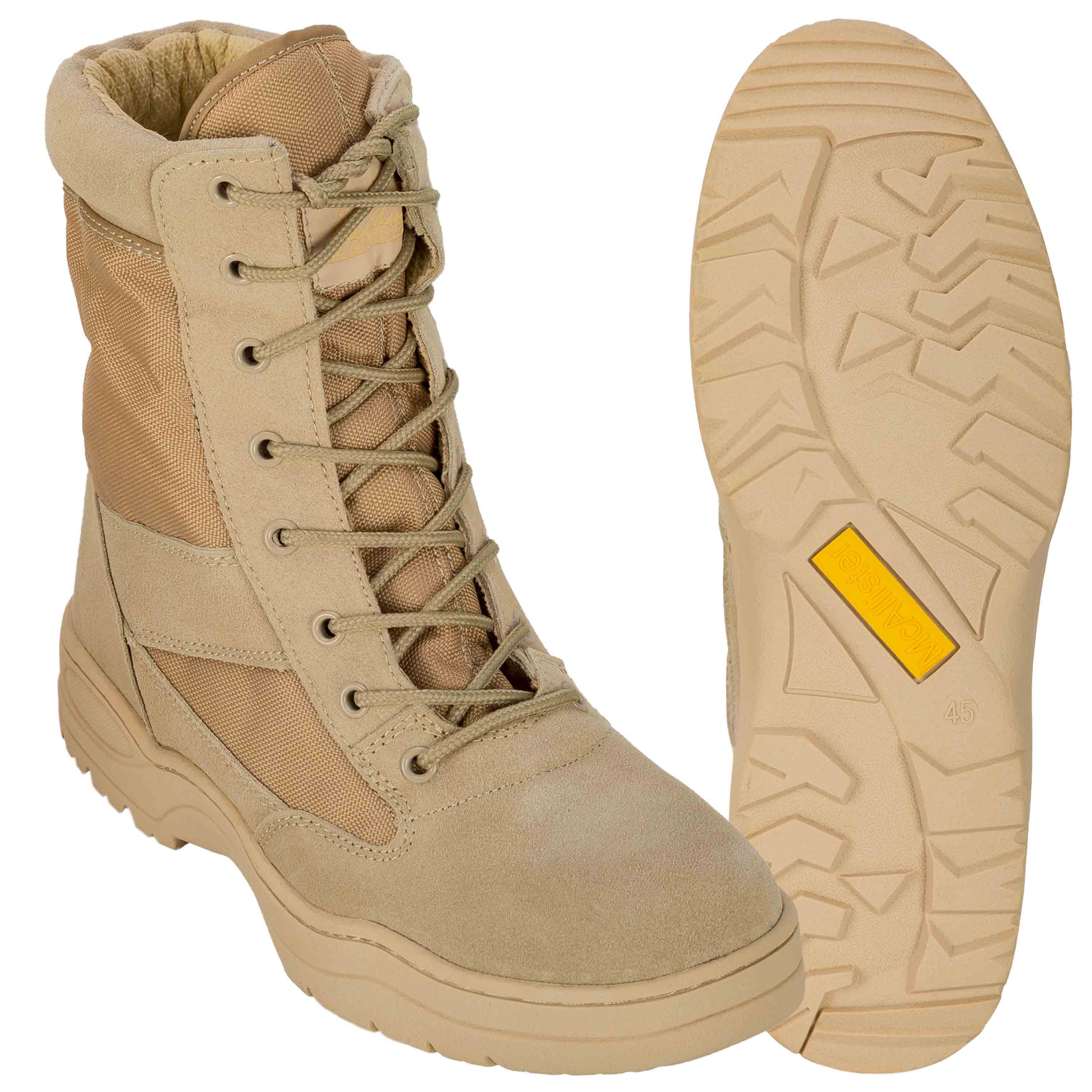 Outdoor Safari Boots khaki by ASMC