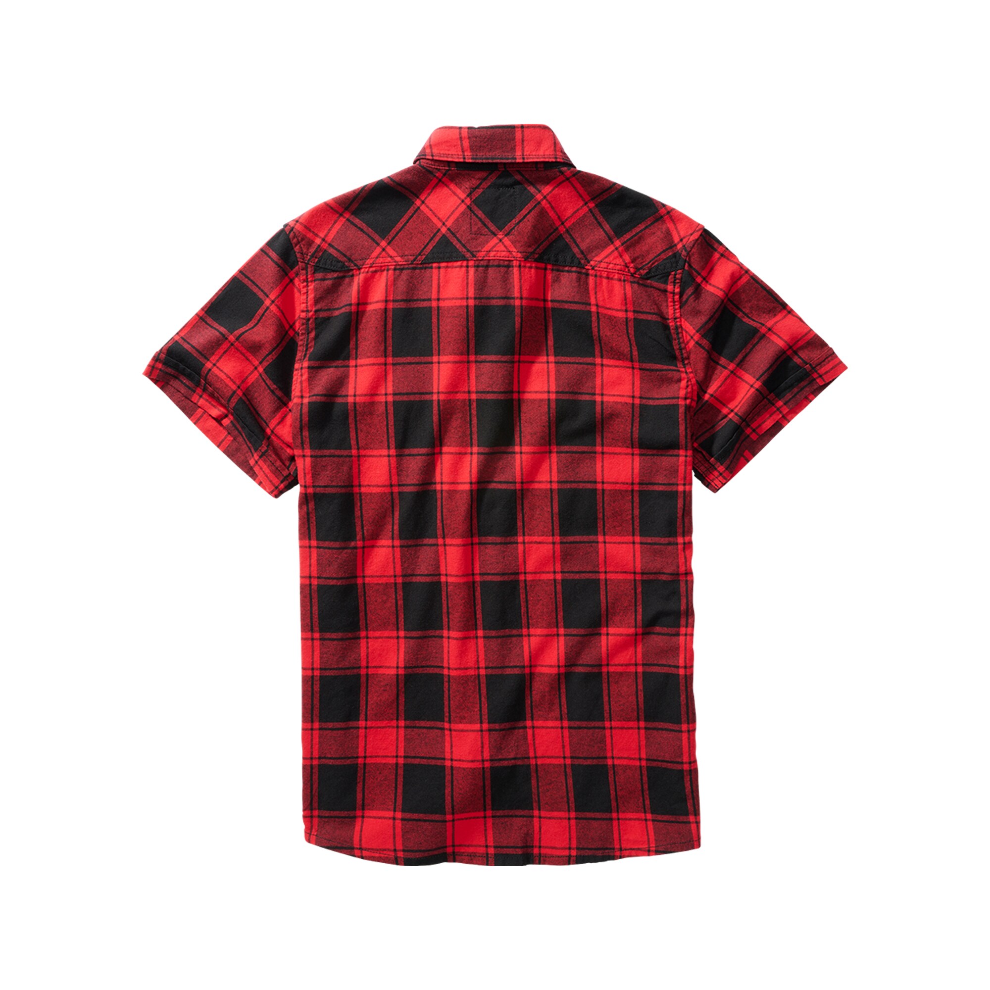 Purchase the Brandit Check Shirt ASMC Half Sleeve red/black by