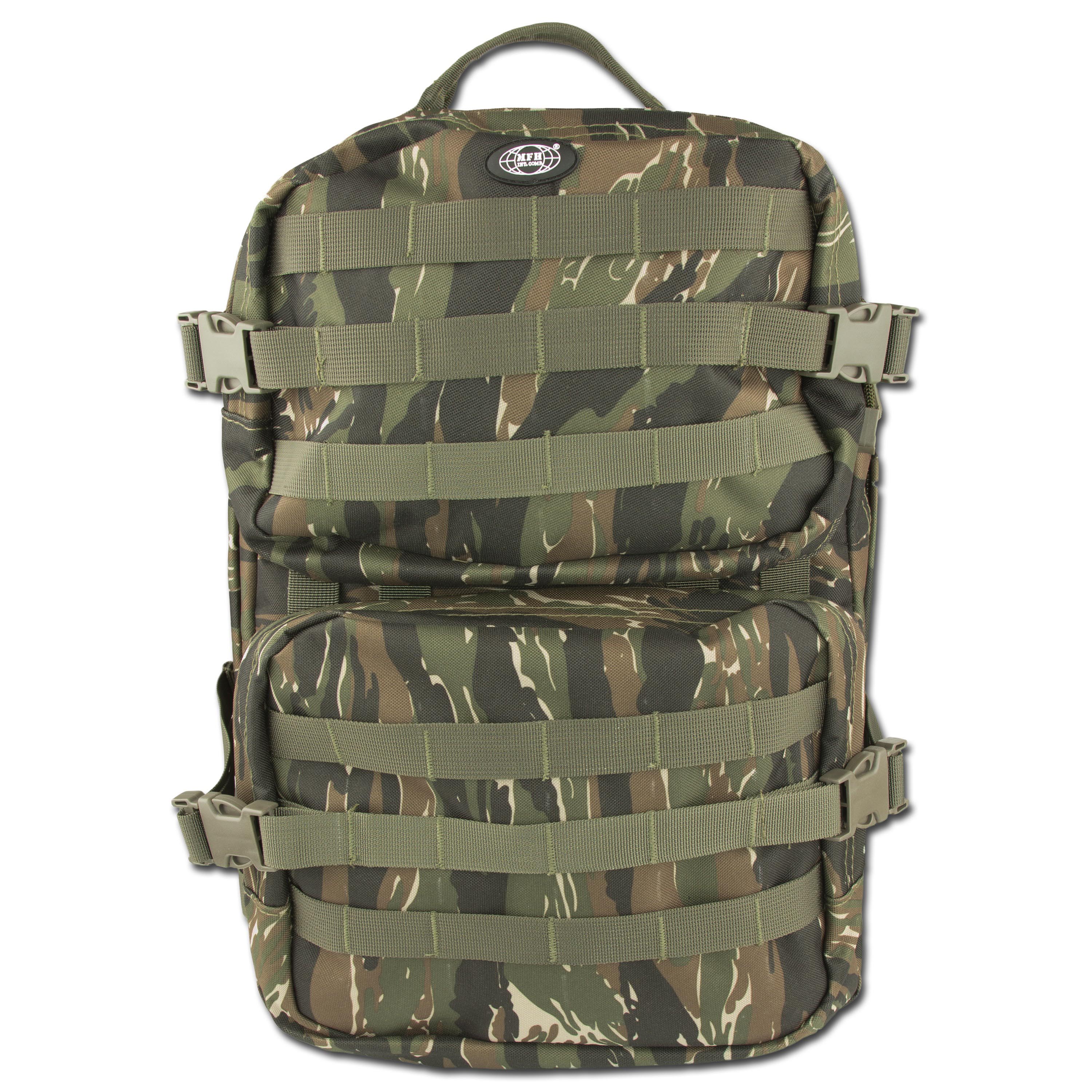 Purchase the Backpack U.S. Assault Pack III tiger stripe by ASMC