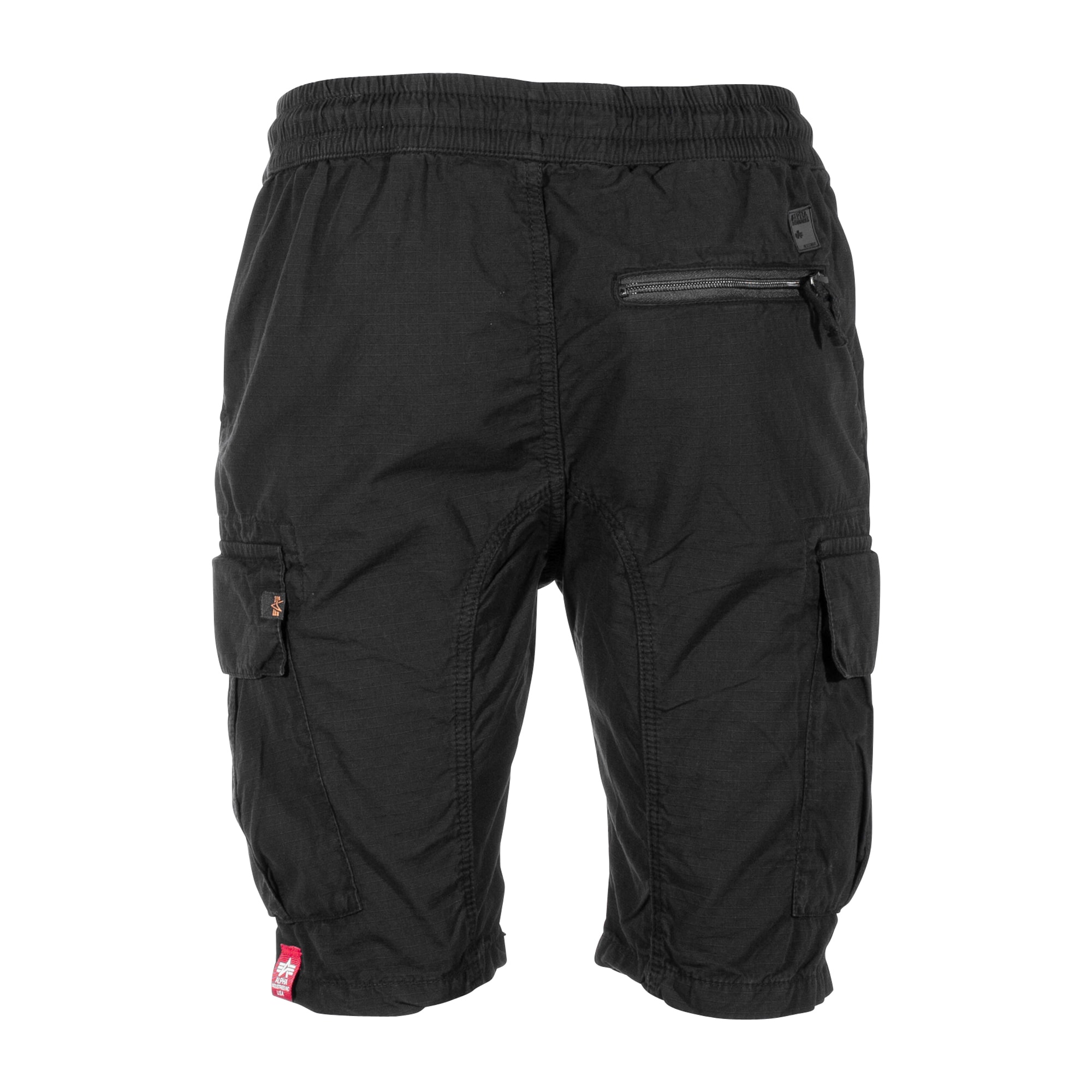 Purchase the Alpha Industries Short Jogger by Ripstop black ASMC