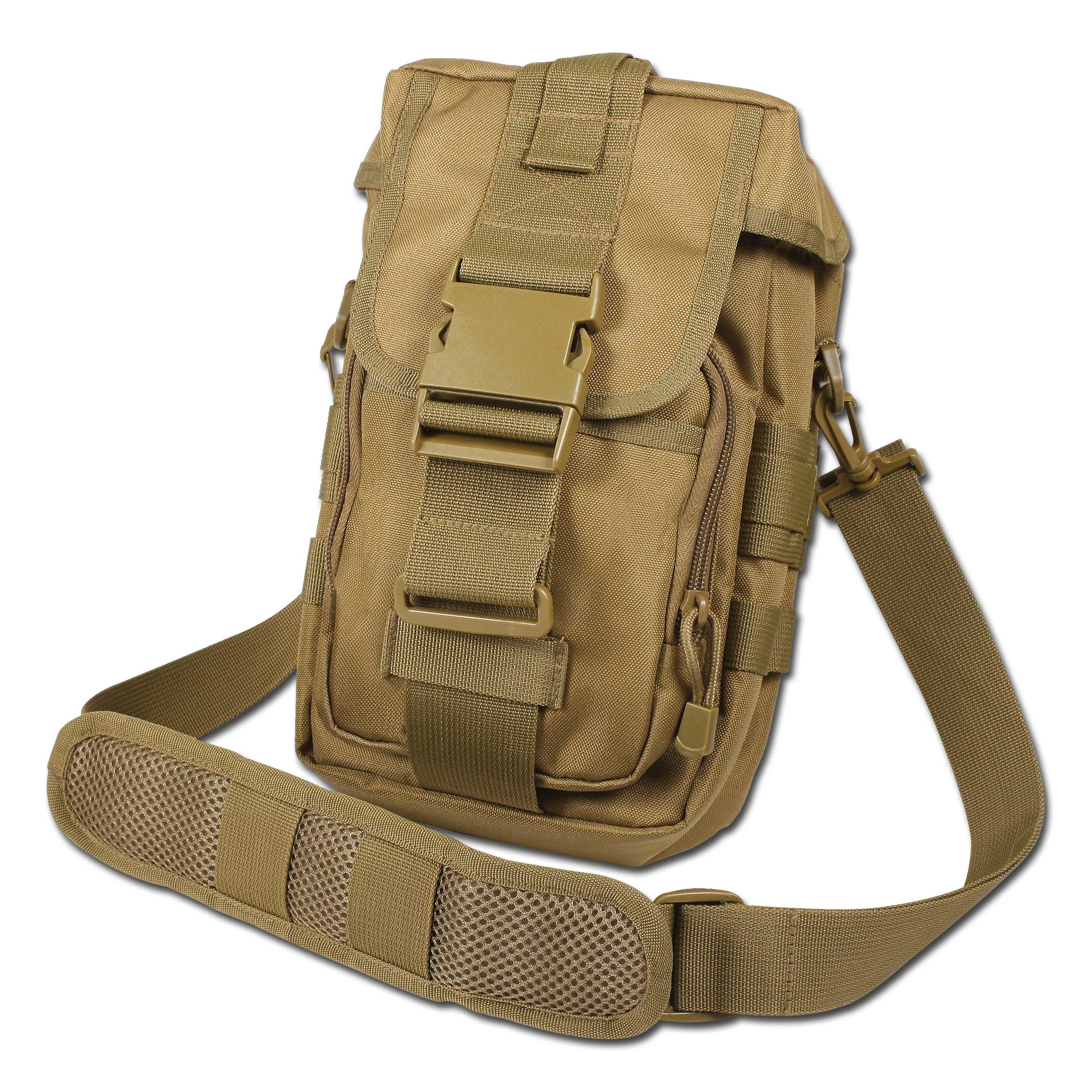 Shoulder Bag Rothco Tactical MOLLE Flexipack coyote | Shoulder Bag ...