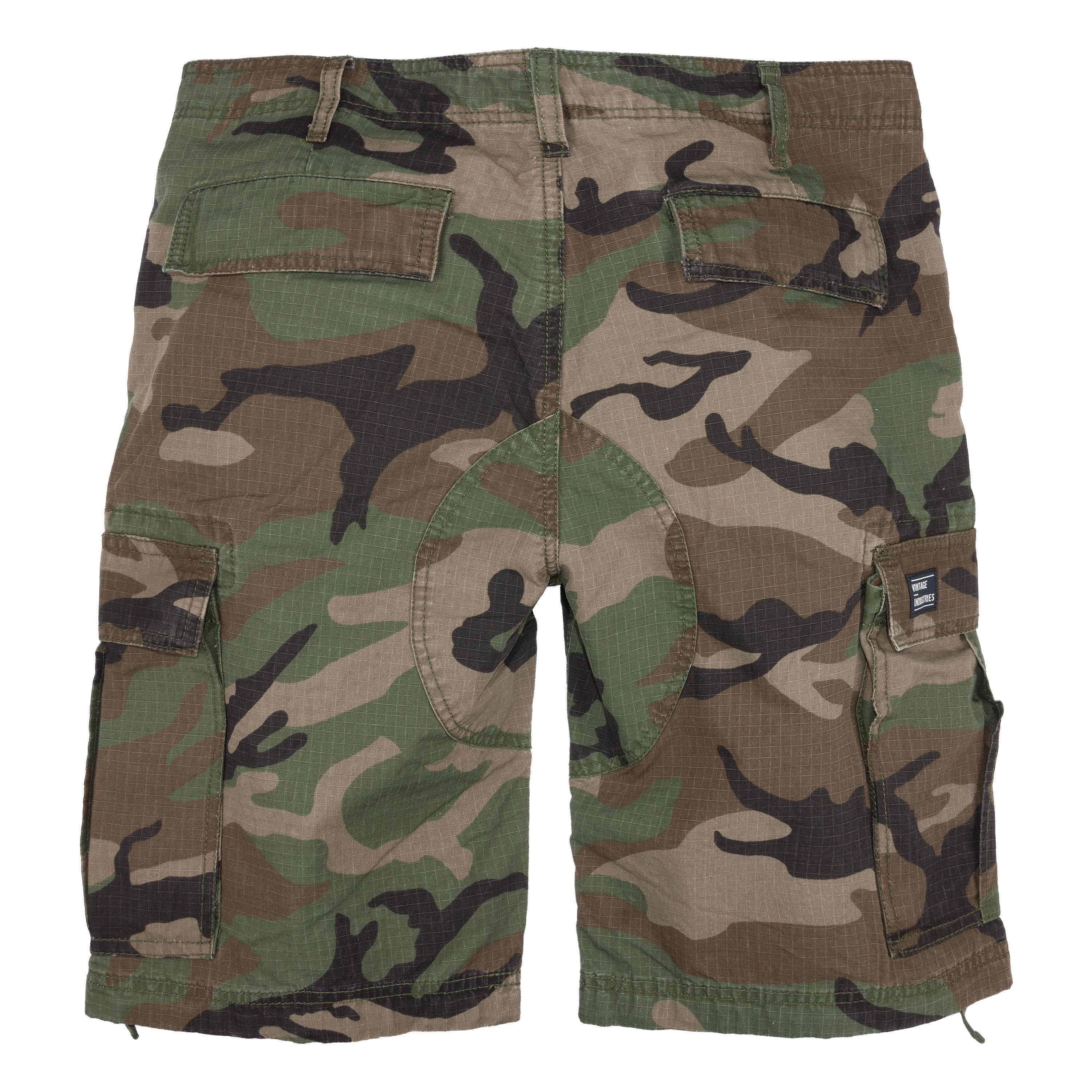 Purchase the Vintage Industries BDU Shorts woodland by ASMC