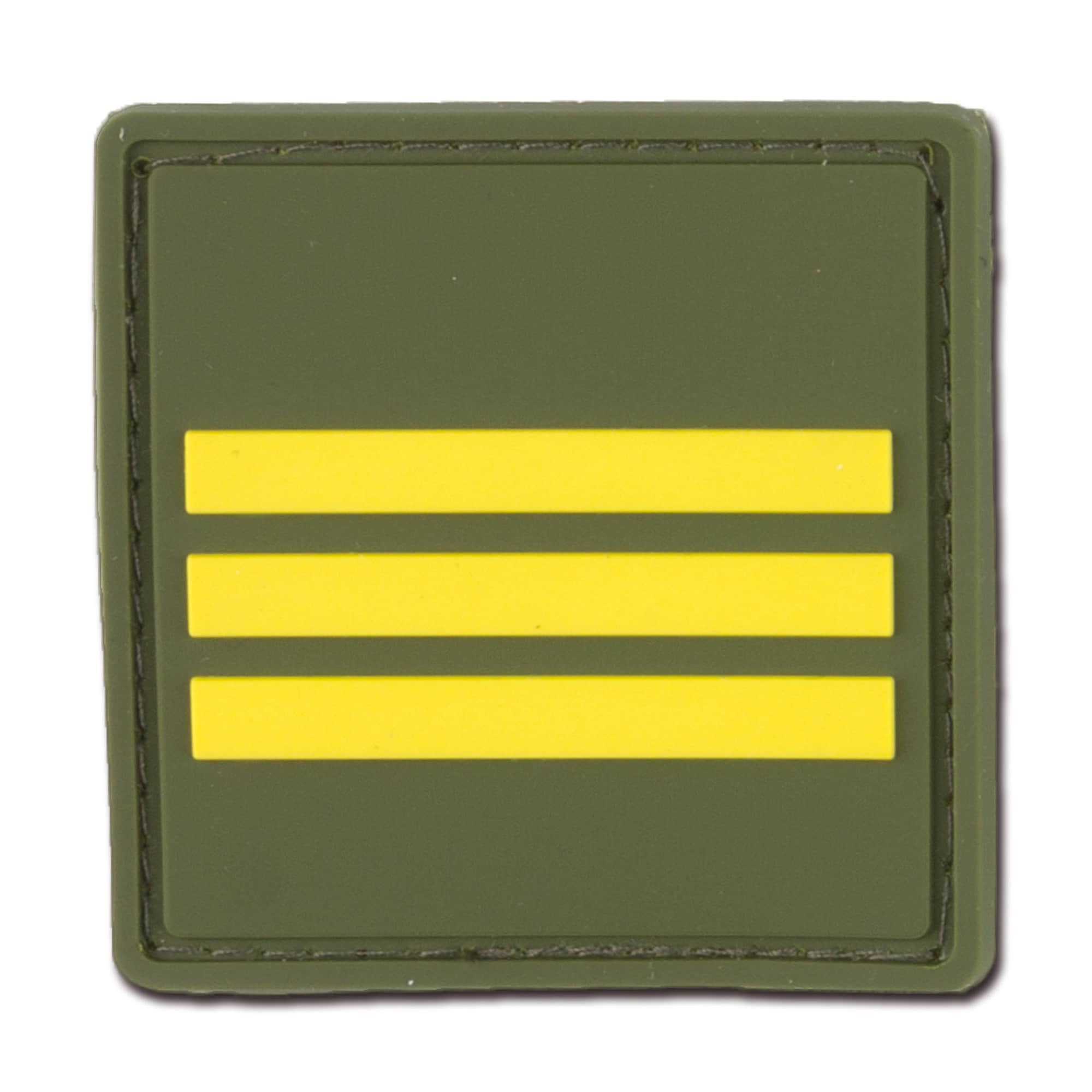 Rank Insignia French Capitaine olive/yellow | Rank Insignia French ...