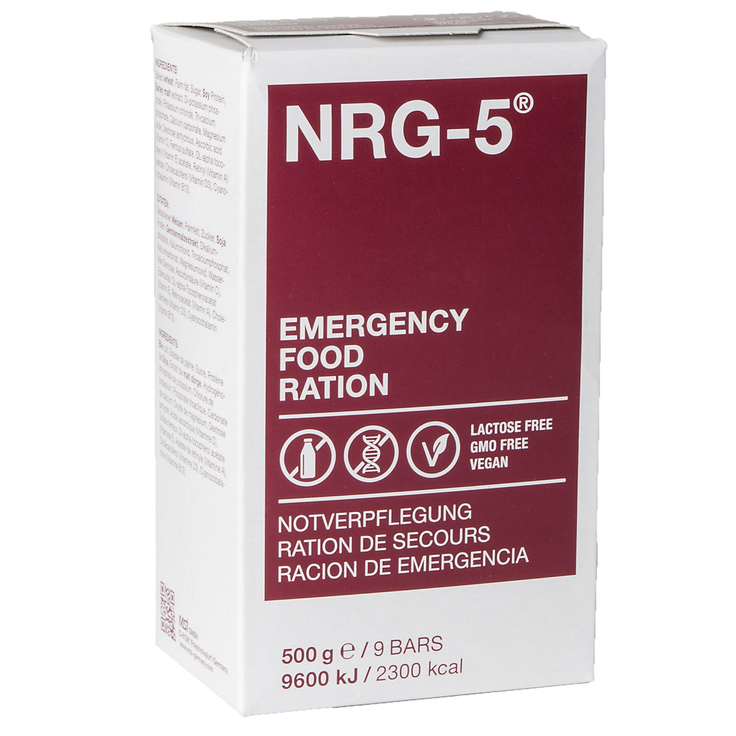 Purchase The Emergency Food Ration Nrg 5 By Asmc