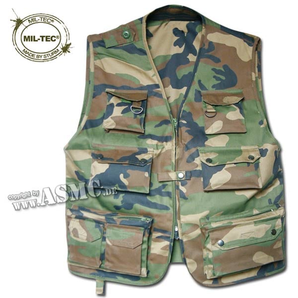 Hunter hunting camo fishing vest levis wrangler GU - Clothes for sale in  Labis, Johor