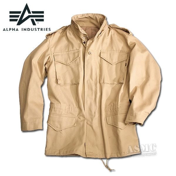 Purchase the Alpha ASMC M65 khaki Industries Jacket by Field