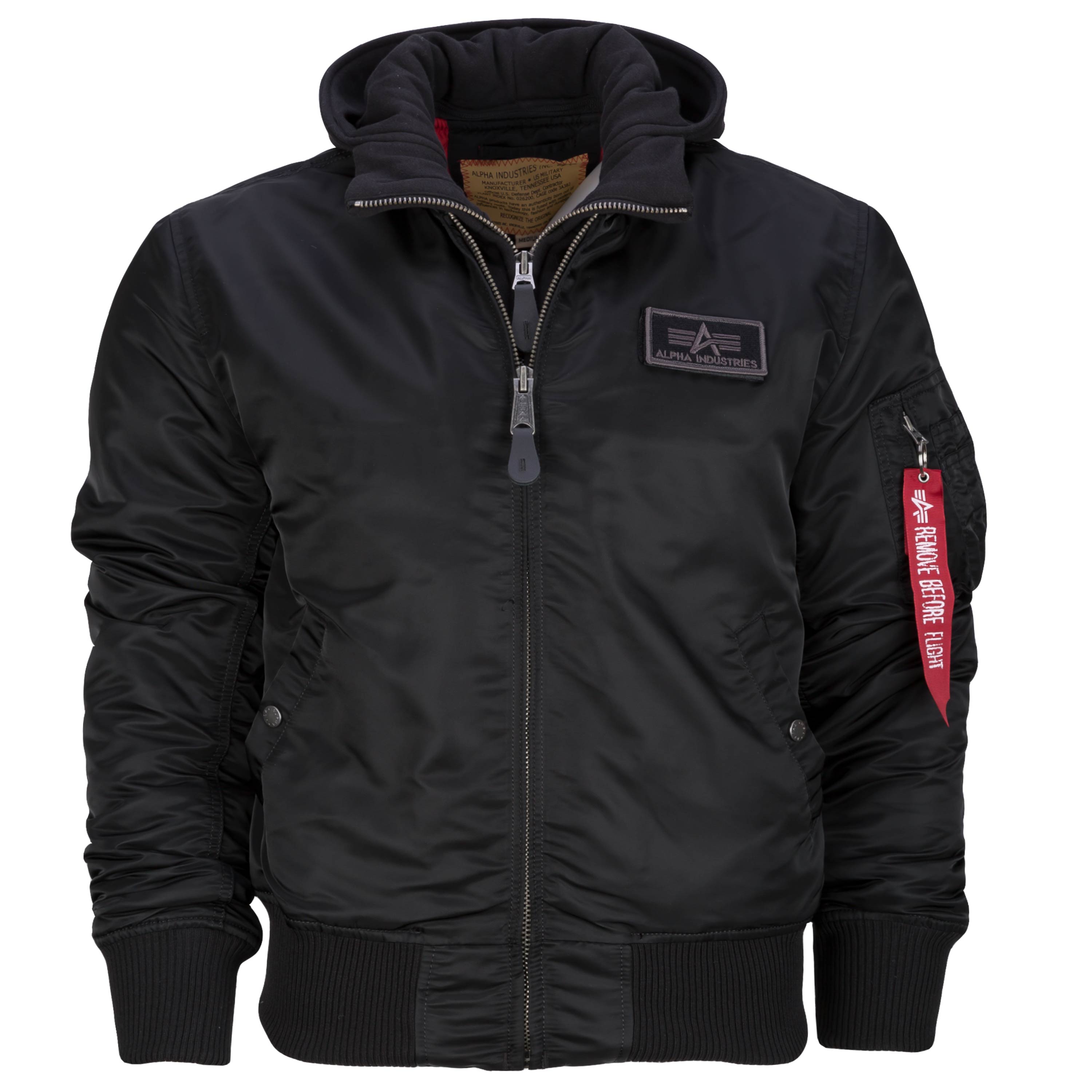 Purchase the Alpha Industries Jacket MA-1 D-Tec black II by ASMC