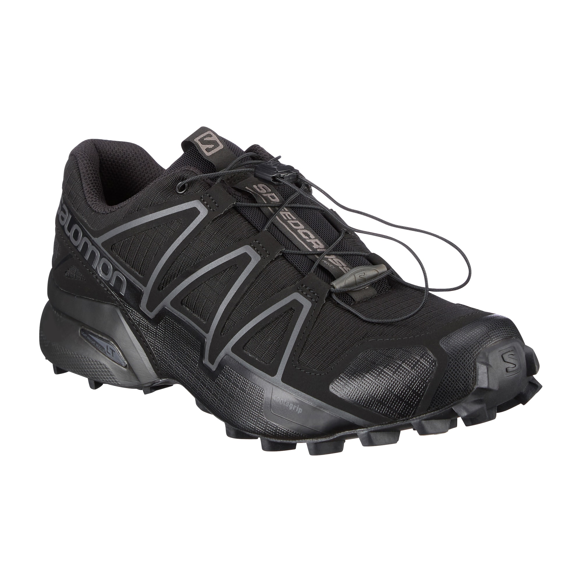 Purchase the Salomon Shoe Speedcross 4 Wide Forces black by ASMC