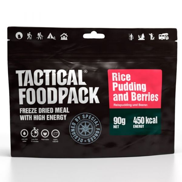Purchase the Tactical Foodpack Outdoor Ration Rice Pudding and B