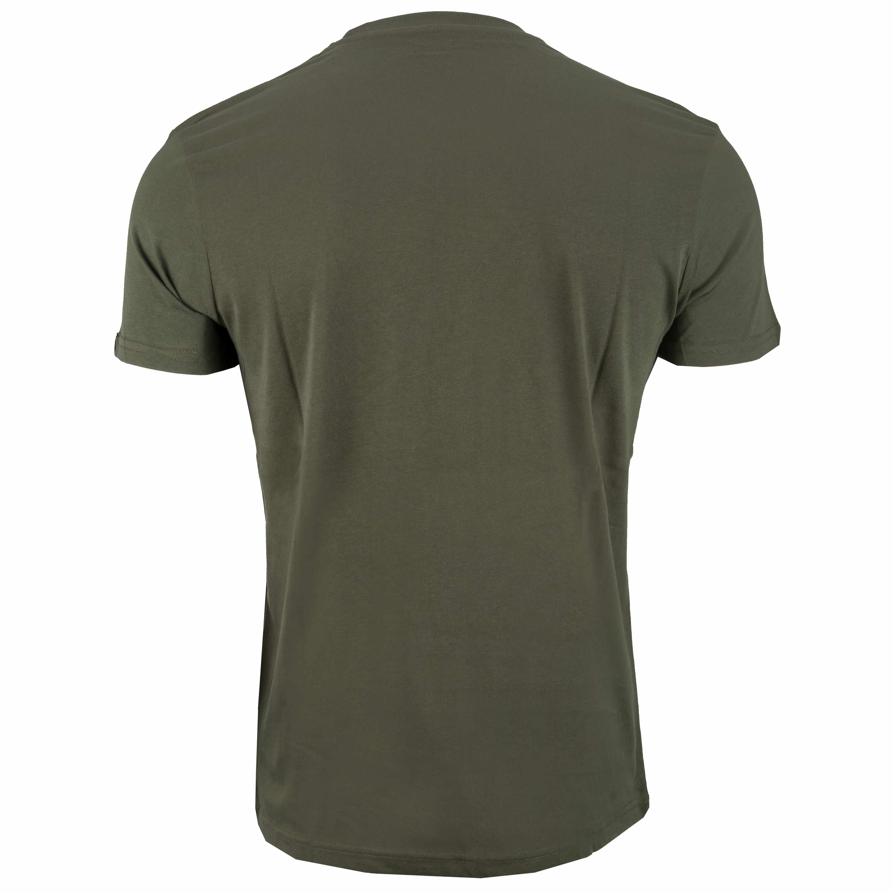 Purchase the Alpha Industries T-Shirt Patch dark olive Rubber T