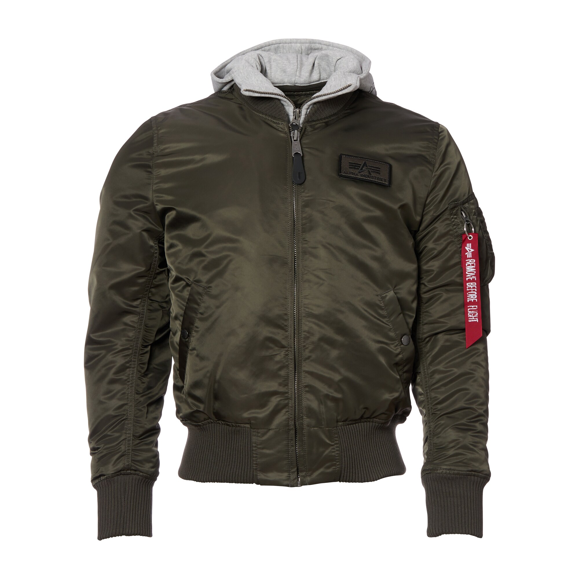 Purchase the Alpha Industries Flight Jacket MA-1 D-Tec rep.grey