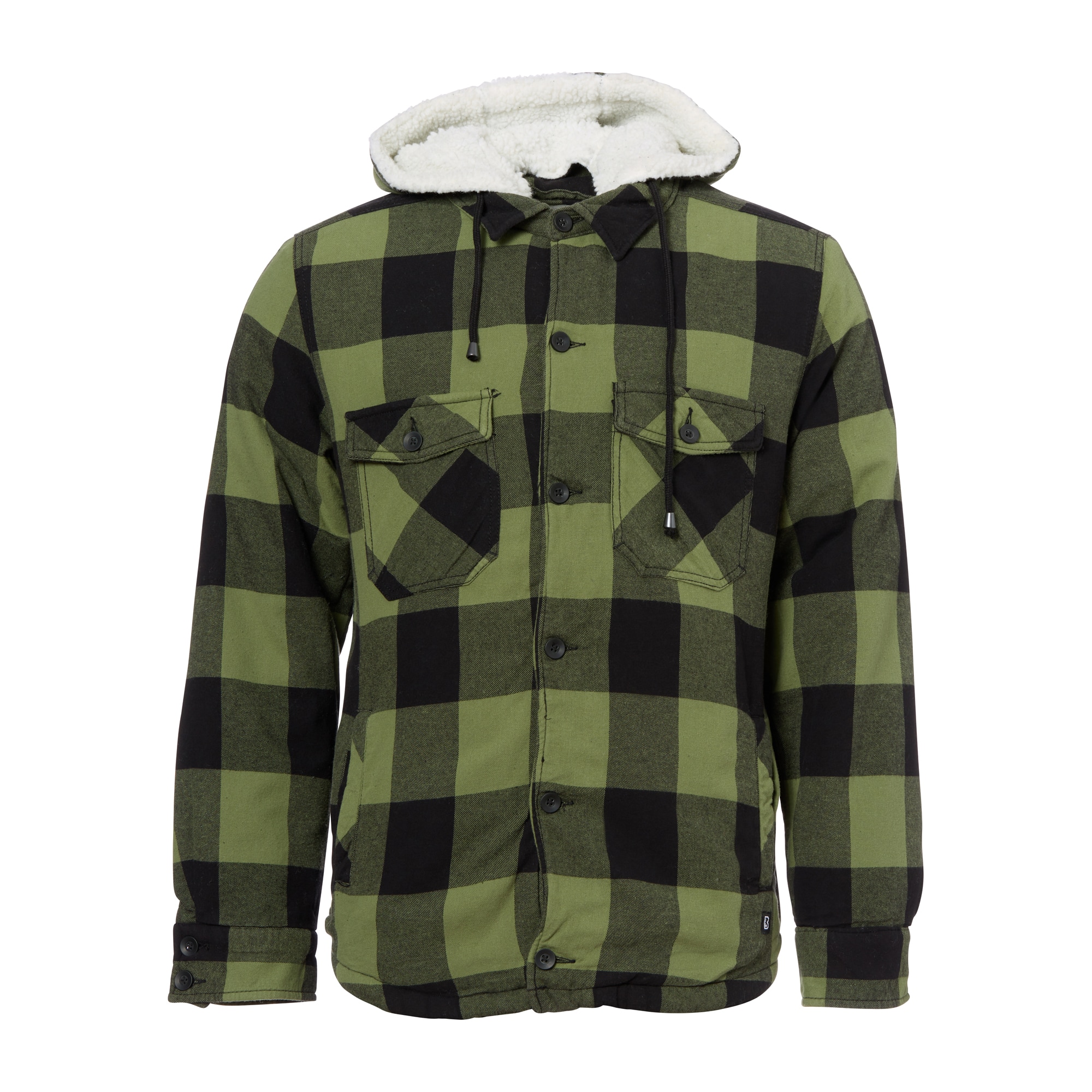 Purchase the Brandit Lumberjacket Hooded black olive by ASMC