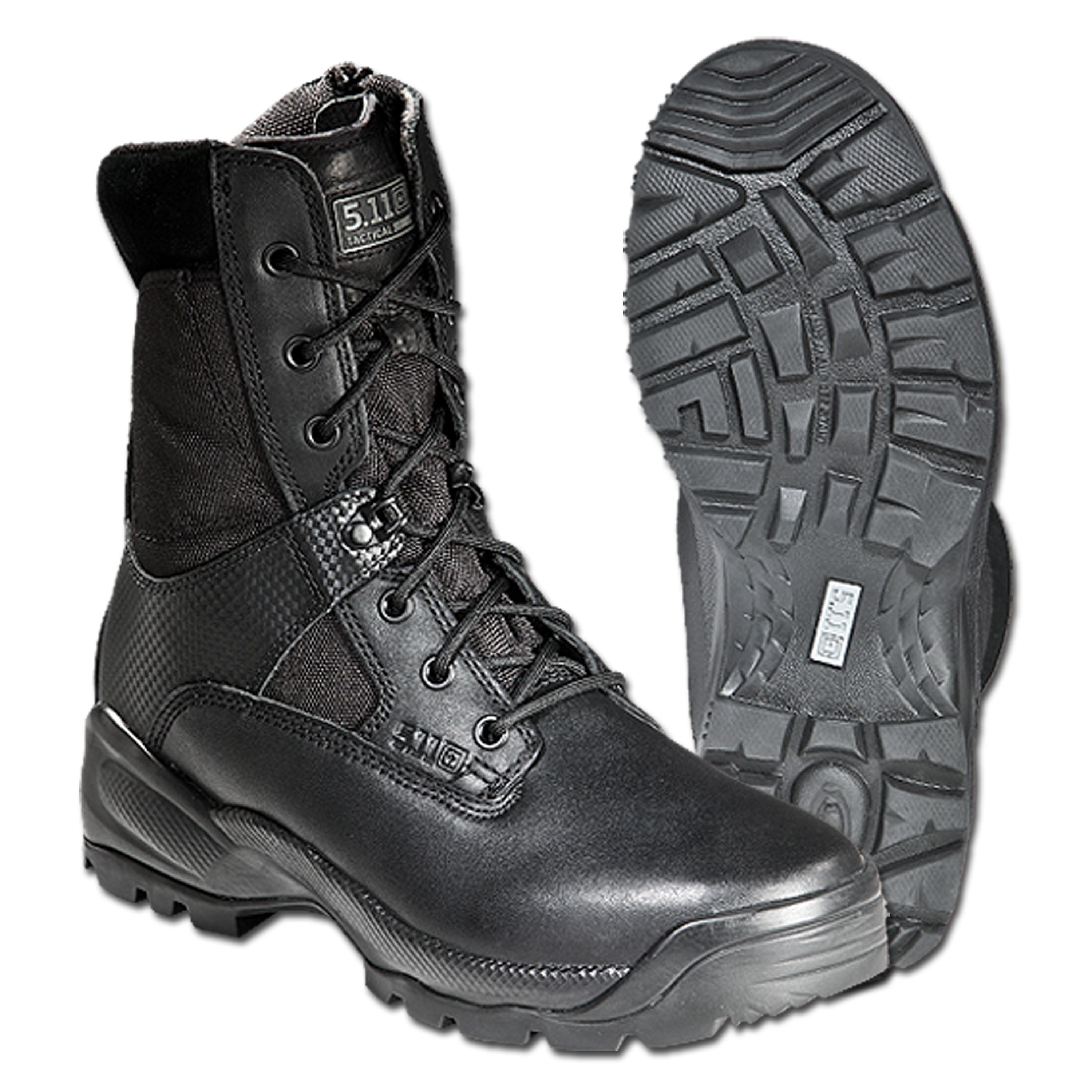 thre 5.11 ATAC Side Zip Boots black 