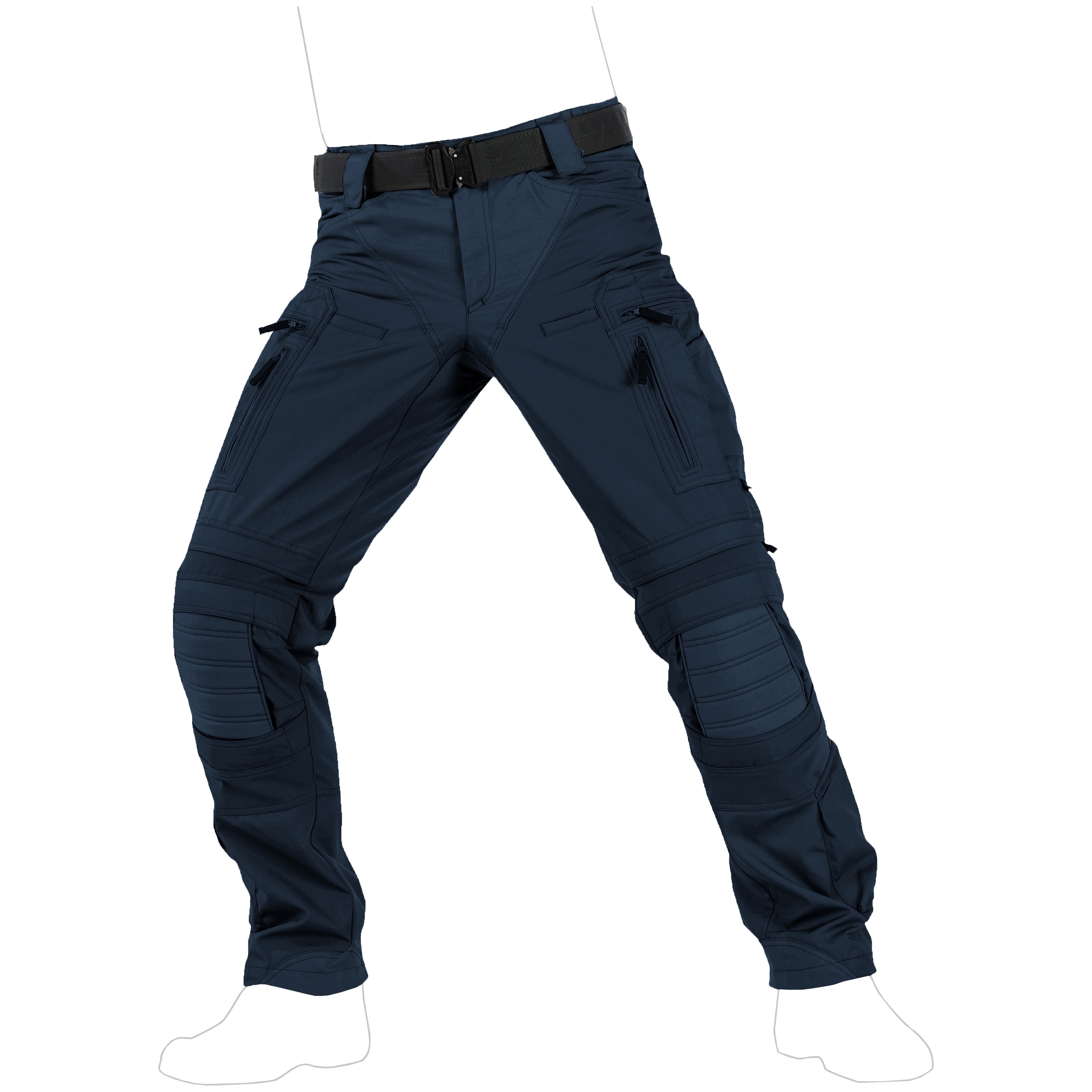 blue combat pants