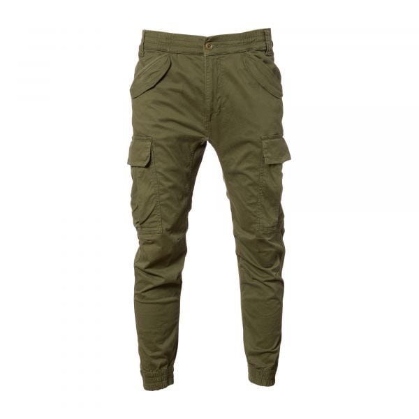 Alpha Industries Mens Jet Pant cotton comfort leg pocket black dark-olive  101212 | eBay