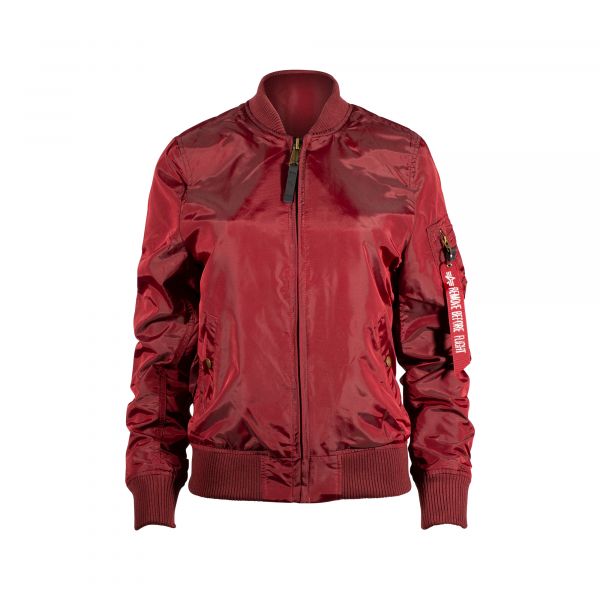Purchase the Alpha Industries MA1 Rep. burgund TT Jacket Women\'s