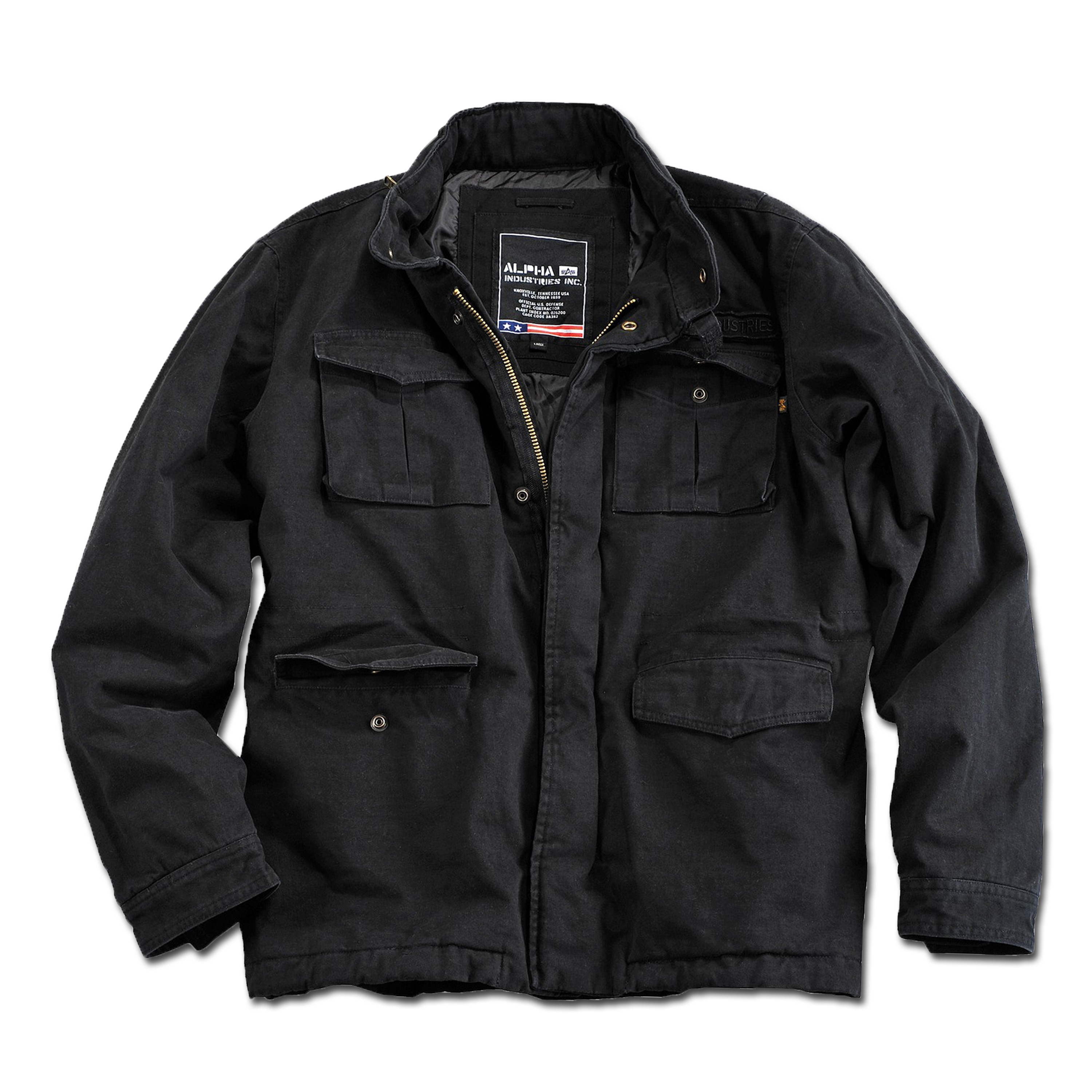 Alpha Industries Combat Jacket CW V Clothing Combat Winter black | Industries Alpha CW | Jackets black | Jacket | V Jackets | Men