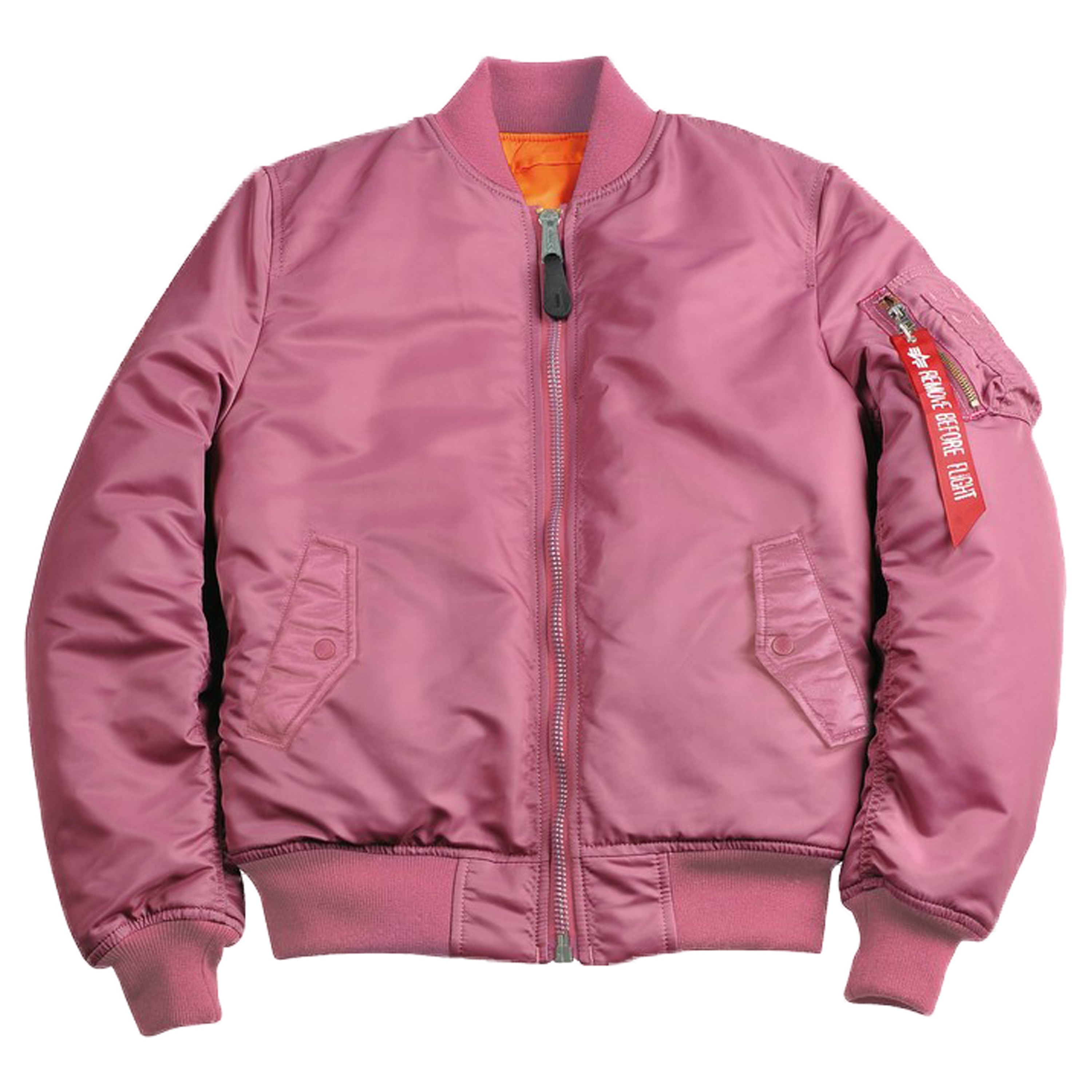 Jacket pink WMN SF Alpha MA-1 Industries Women´s Aviator