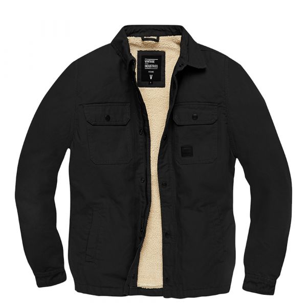 in het midden van niets Bonus Wreedheid Purchase the Vintage Industries Jacket Dean Sherpa black by ASMC