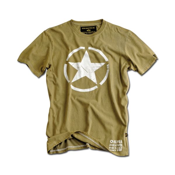 | Alpha | | Shirts Star Star Clothing olive | Industries Alpha Men Industries T-Shirt | T-Shirt Shirts olive