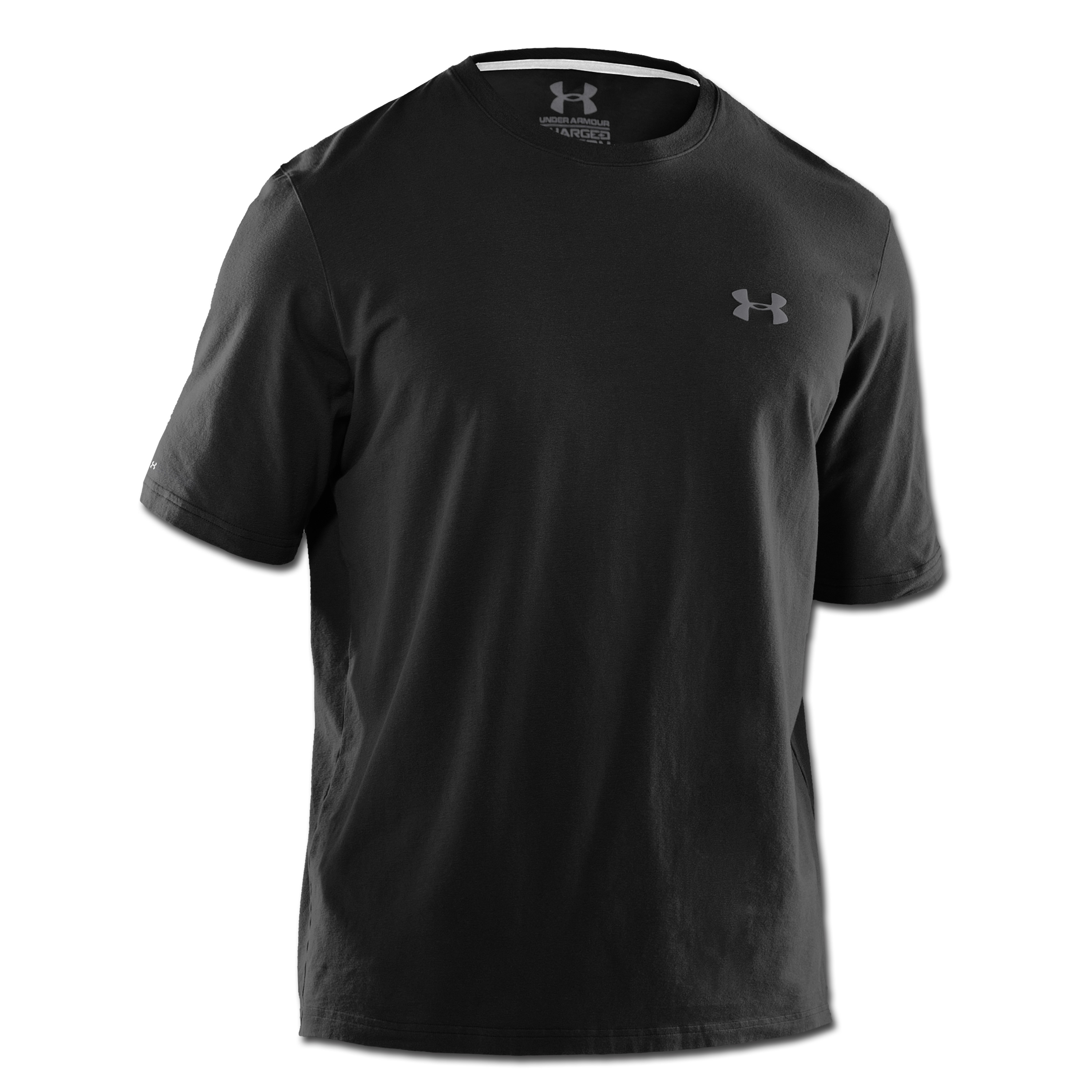 Purchase The Under Armour T Shirt Charged Cotton Black By Asmc